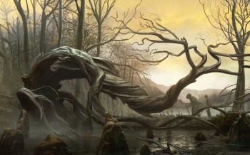 Fantasy-Dark-Cg-Digital-Art-Spooky-Landscapes-Creepy-Trees-HD-Wallpapers